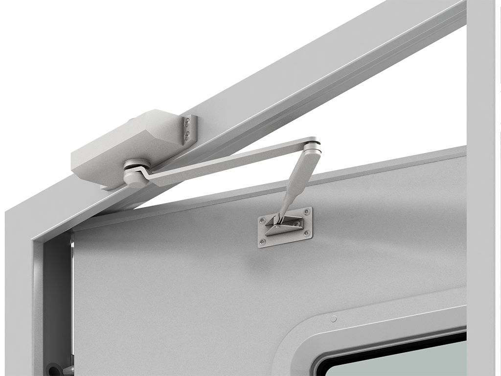 Dovodchik eshik pinlarining va boshqa eshik apparatining eskirishini sezilarli darajada kamaytiradi.